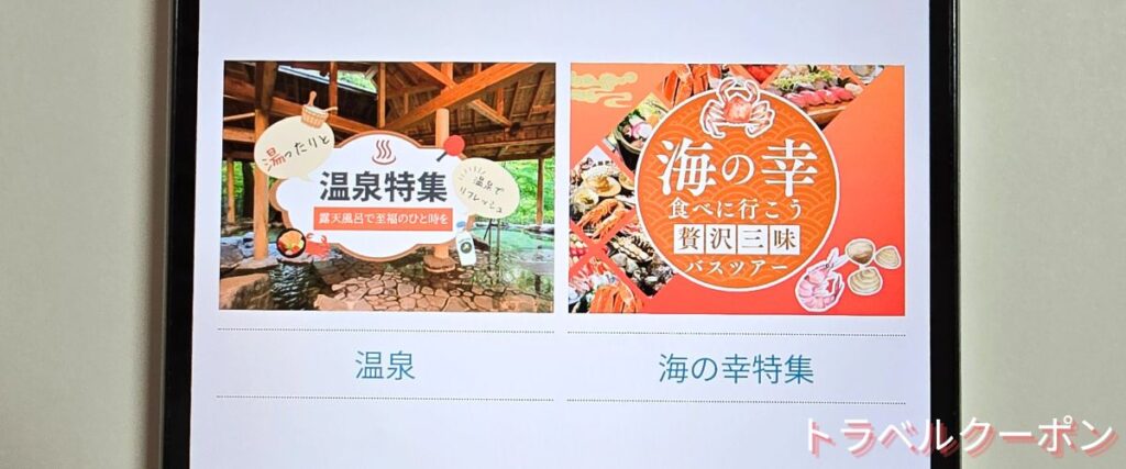トラベックスツアーズの日帰りバスツアーセール